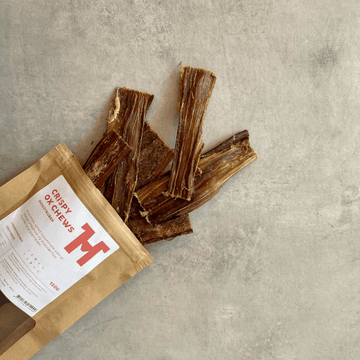 Crispy Ox Chews // Tasty air-dried ox throats 150 g