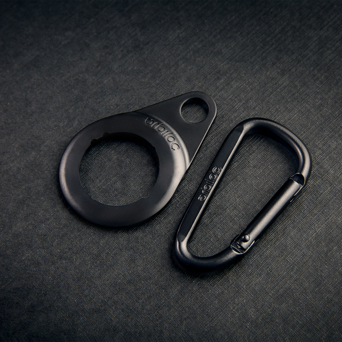 Orbiloc Accessories // Carabiner for dog flashlight, good for long-haired dogs