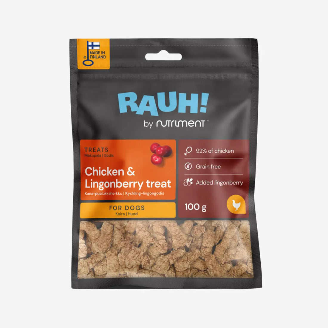 Nutriment® Chicken-Lingonberry Treat // Freeze-Dried Treats with Chicken and Lingonberry