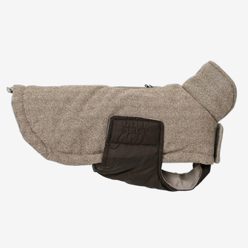 Staey Nora // Let hundejakke (herringbone mocca)