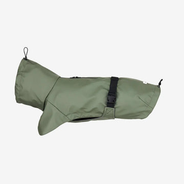 Tadazhi Raincoat // Vand -og vindtæt regnjakke (olivengrøn) Str 30 og 50