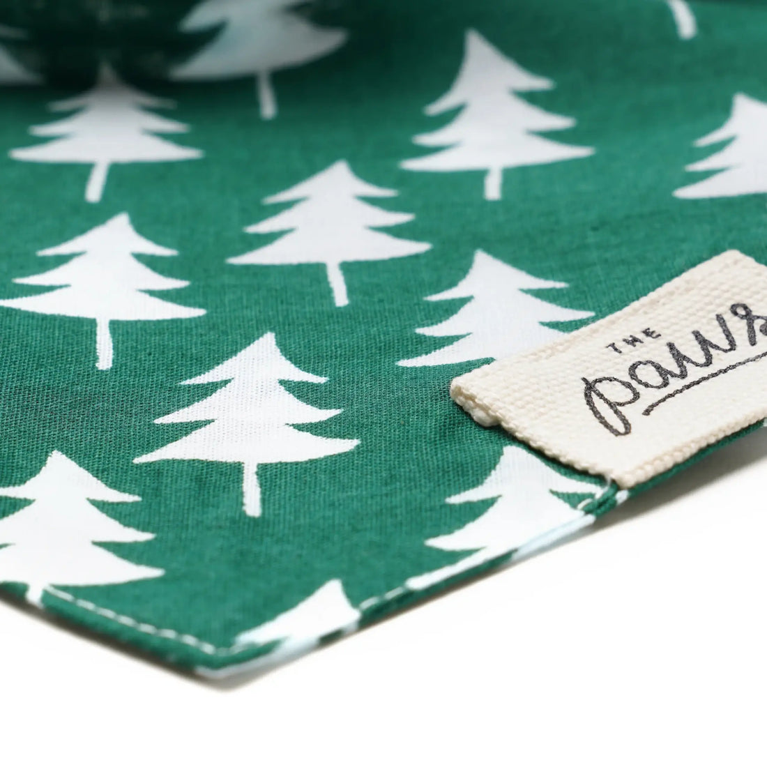 Rainier // Julebandana med juletræer (grøn) XS