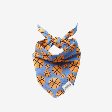 Dunk Basketball // Dog bandana with basketball balls