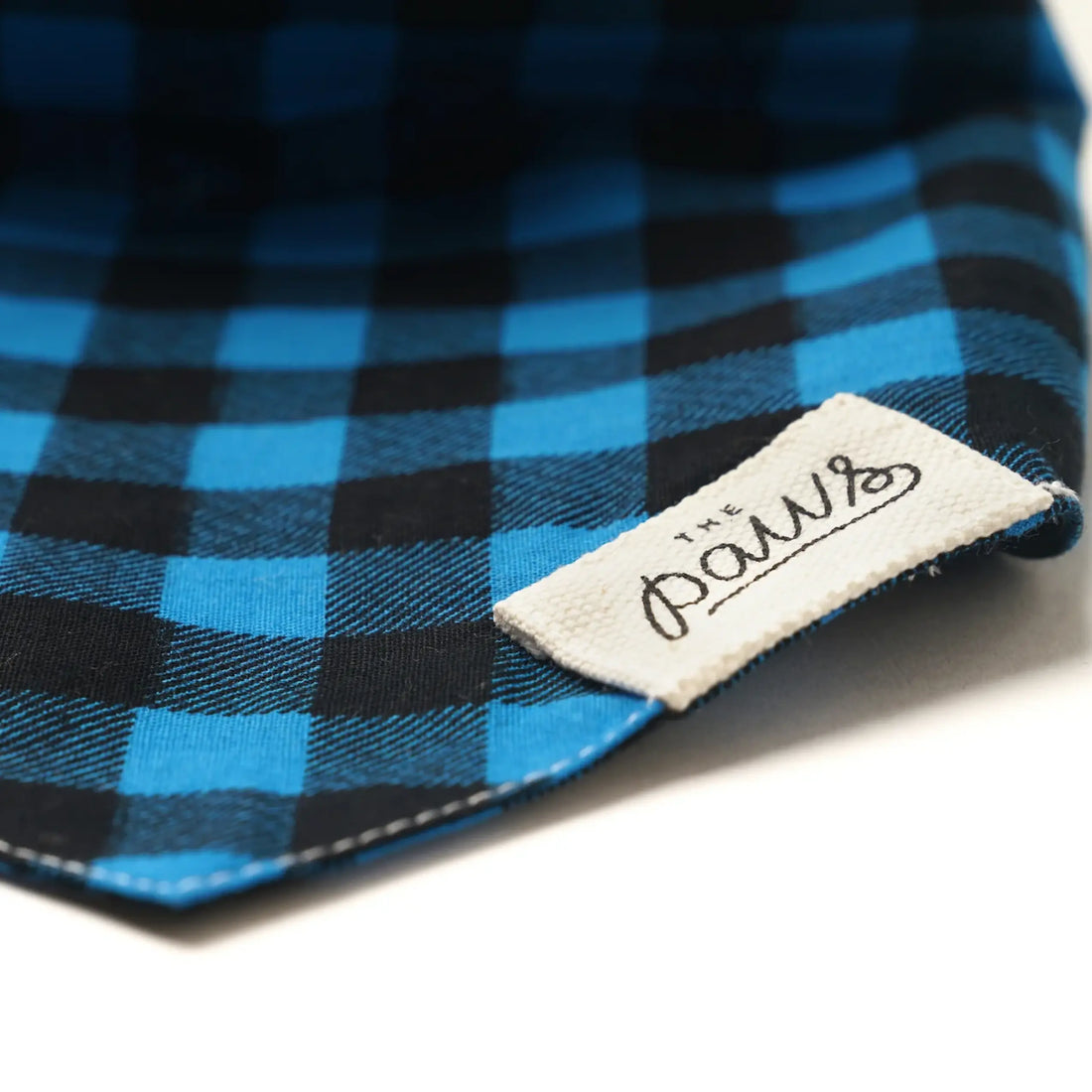 Classic Scotch // Dog bandana in classic check (blue)
