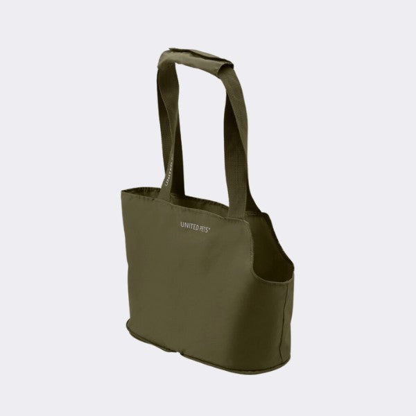 United Pets Lazy Dog // Foldable dog bag up to 5 kg (olive green)