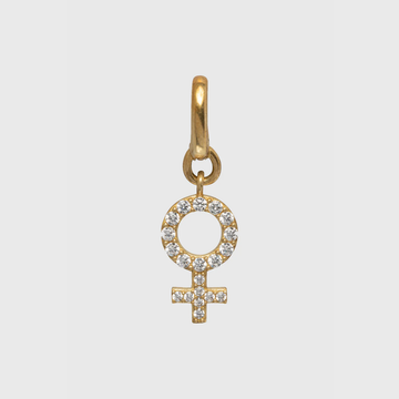 Unleash Cph Female Charm - The Venus Sign // Dog Collar Pendant