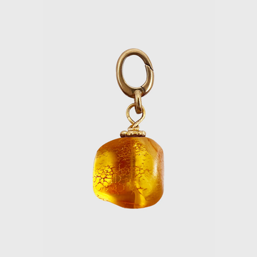 Unleash Cph Harmony Charm - Amber Stone // Pendant for dog collar