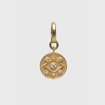 Unleash Cph Third Eye Charm // Dog Collar Pendant