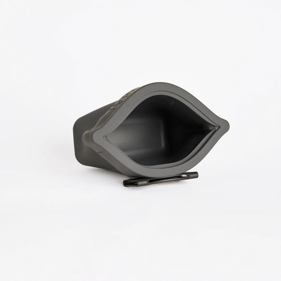 Voila Ultimate Treat Pouch // Silicone belt bag for treats (slate)