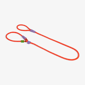 Zee.dog Slip Lead // Retriever line with stop (orange)